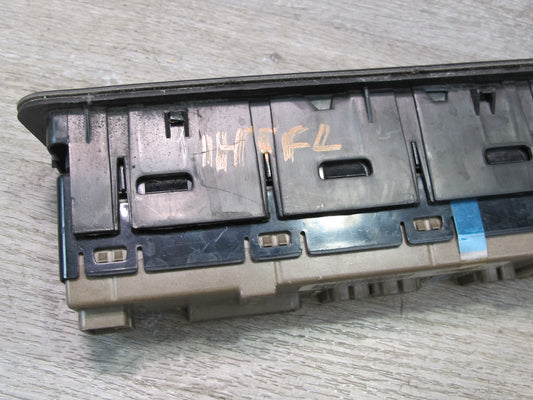 03-04 Hummer H2 Front Left Driver Side Door Master Window Switch W/ Trim Wood