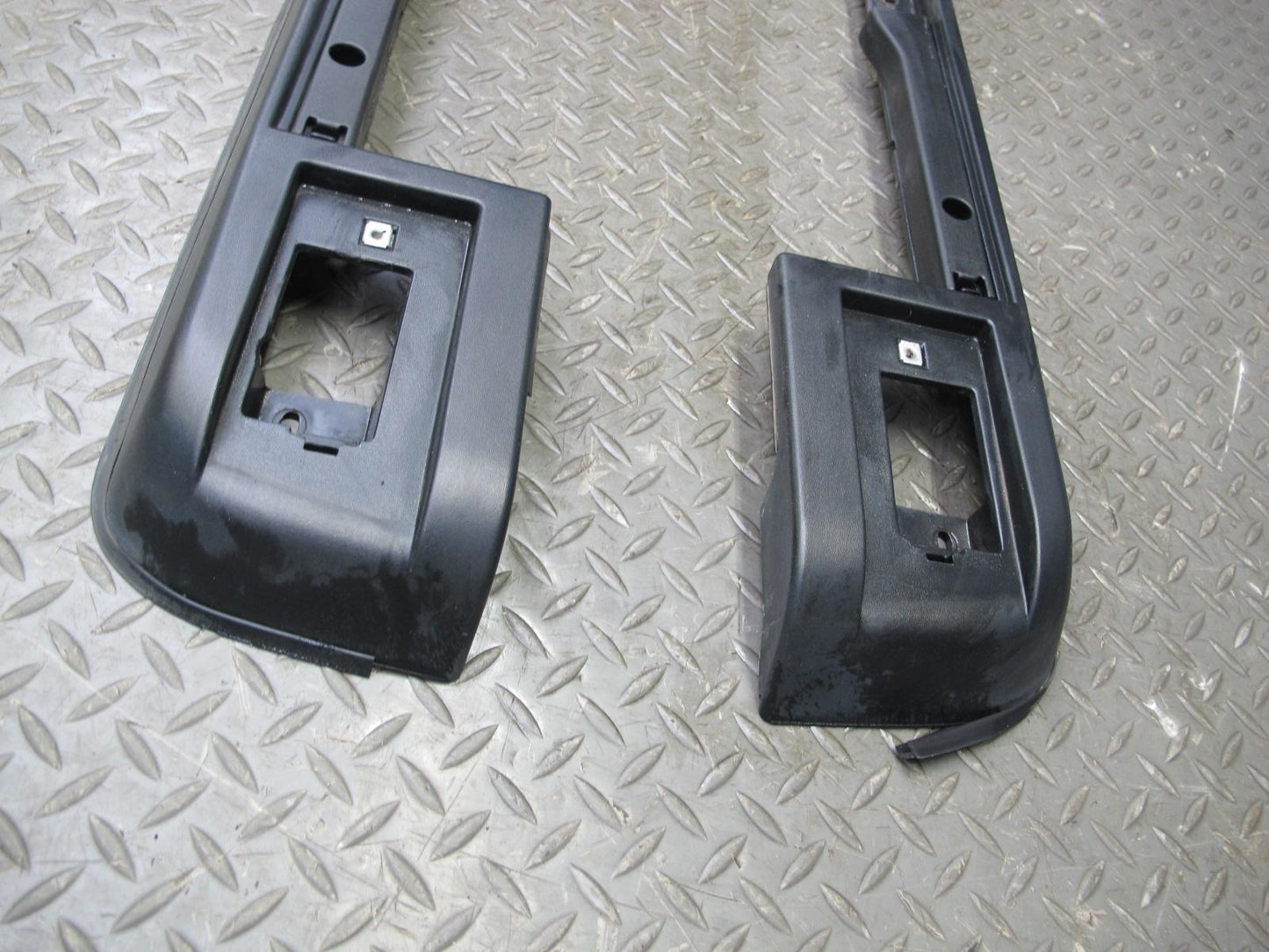 2003-2009 Hummer H2 Rear Right & Left Side Roof Rack Rail Cover Molding Set