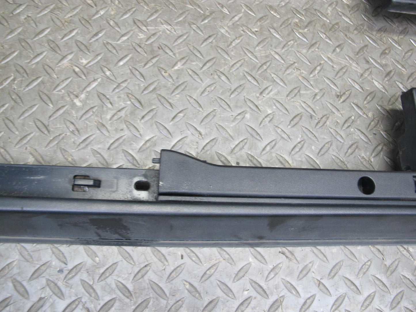 2003-2009 Hummer H2 Rear Right & Left Side Roof Rack Rail Cover Molding Set