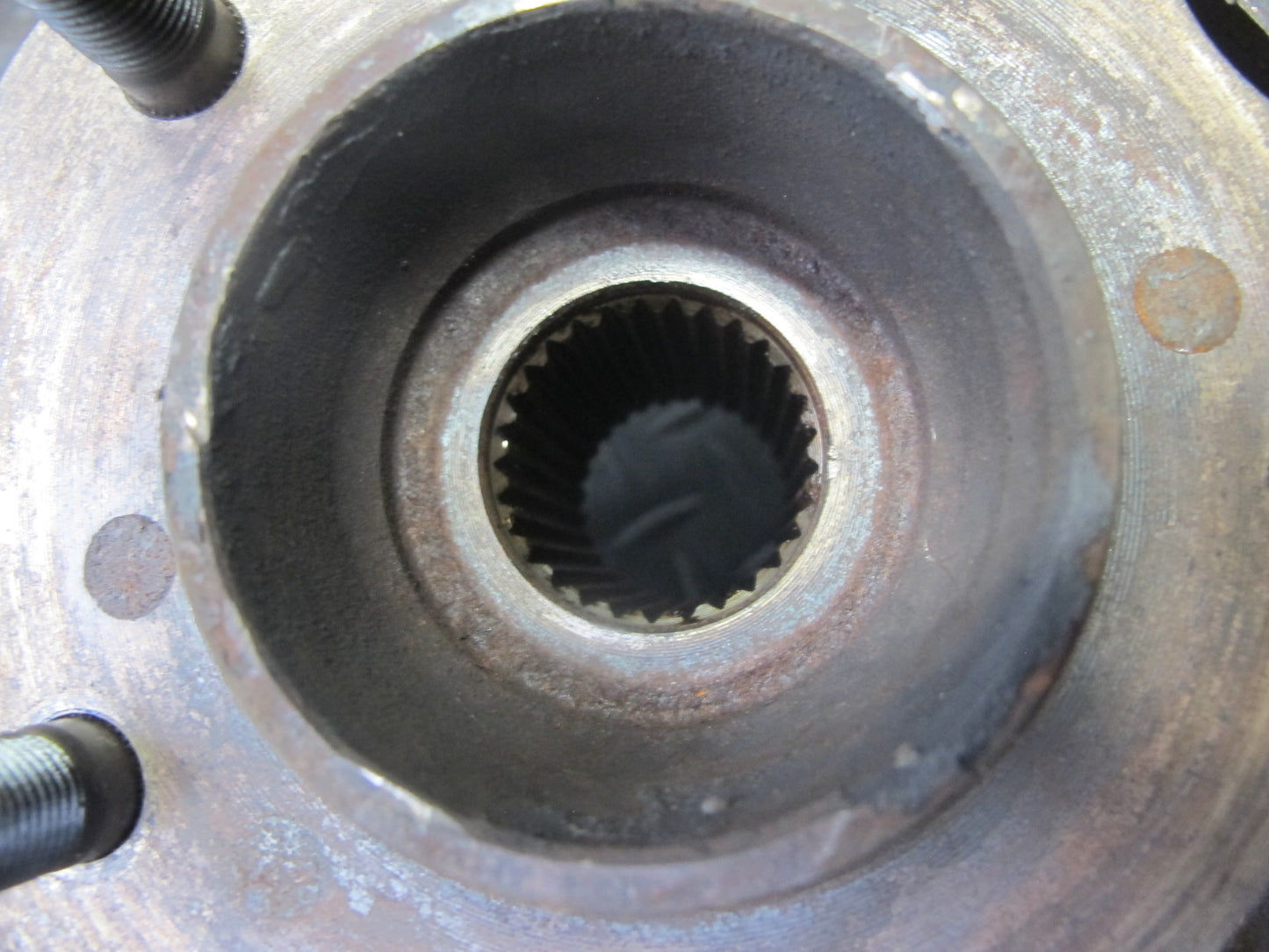 91-96 Nissan Z32 300ZX NON Turbo Rear Left Spindle Knuckle Wheel Hub OEM