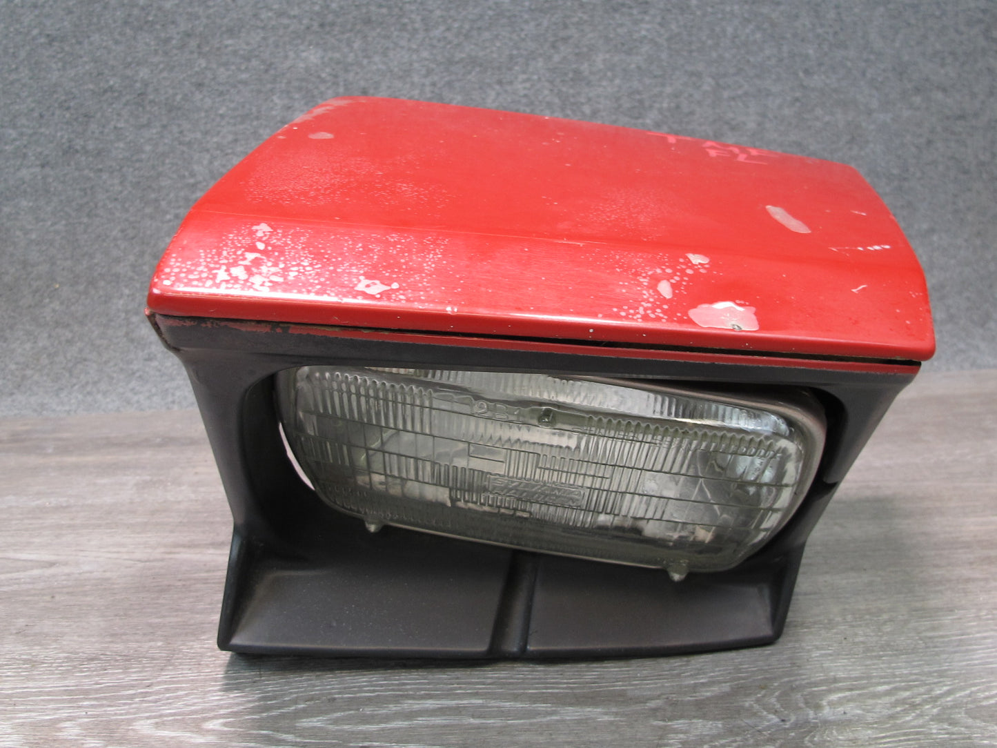 85-89 Toyota MR2 AW15 Front Left POP UP Headlight Lamp w Motor Assembly RED OEM