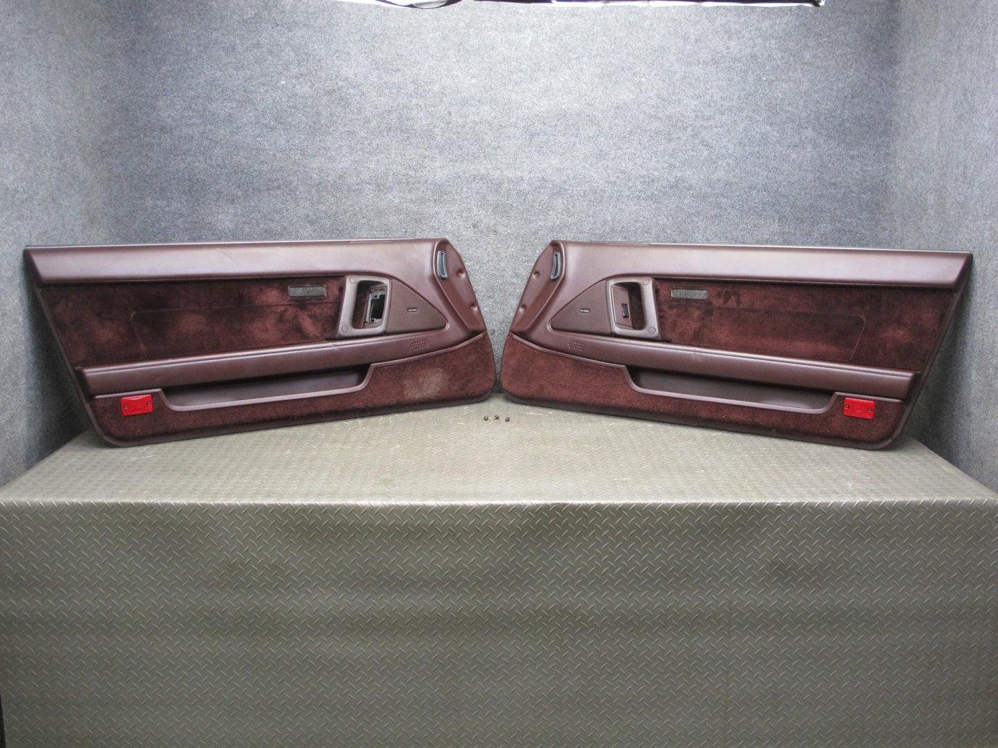 86-90 Toyota Supra MK3 Set of 2 Left & Right Door Interior Trim Cover Panel OEM
