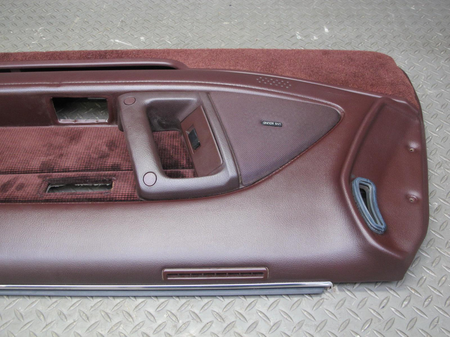 86-90 Toyota Supra MK3 Set of 2 Left & Right Door Interior Trim Cover Panel OEM