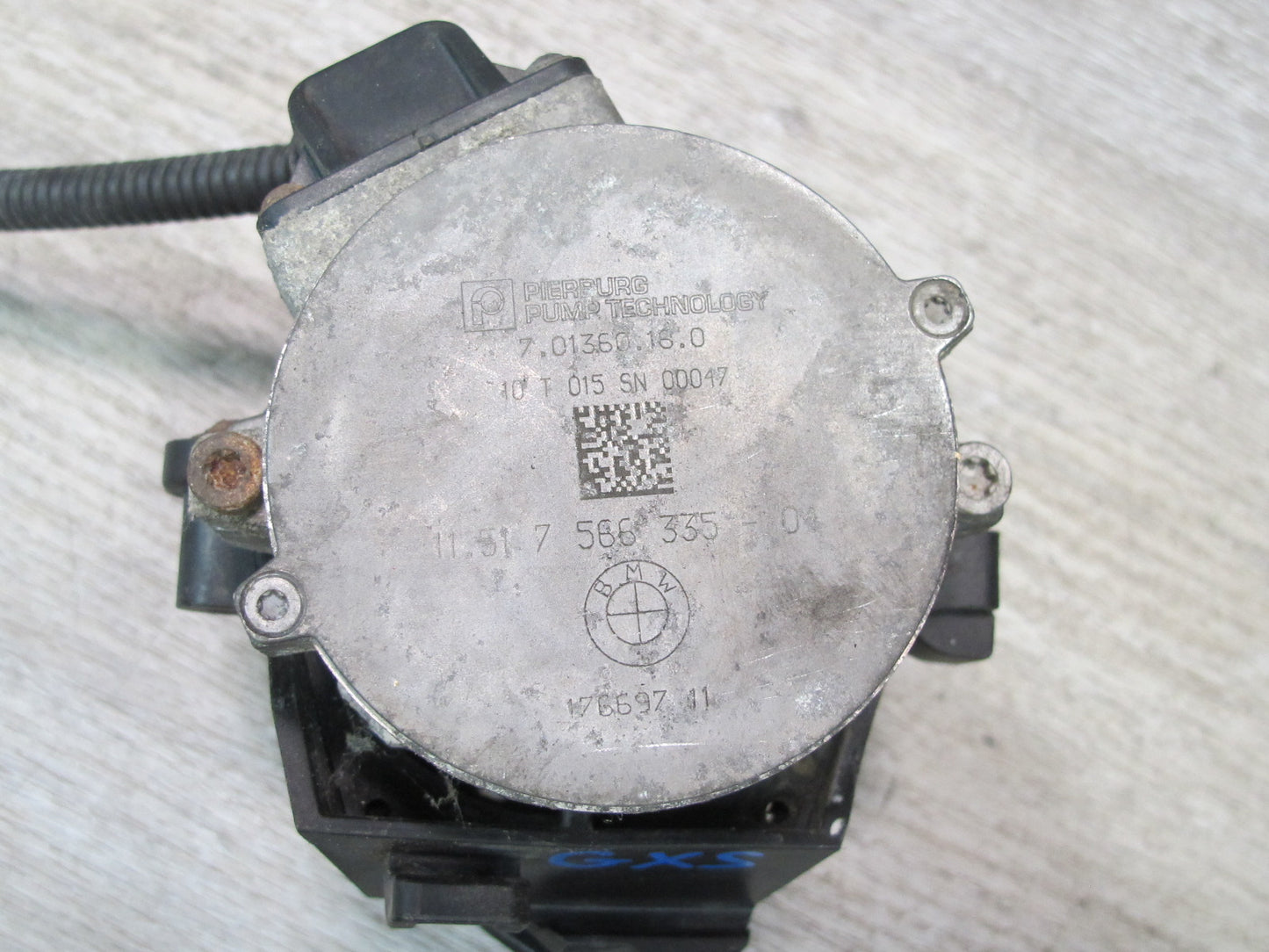 2008-2014 BMW X6 X5 E70 E71 N63 4.4L Auxiliary Electric Coolant Water Pump