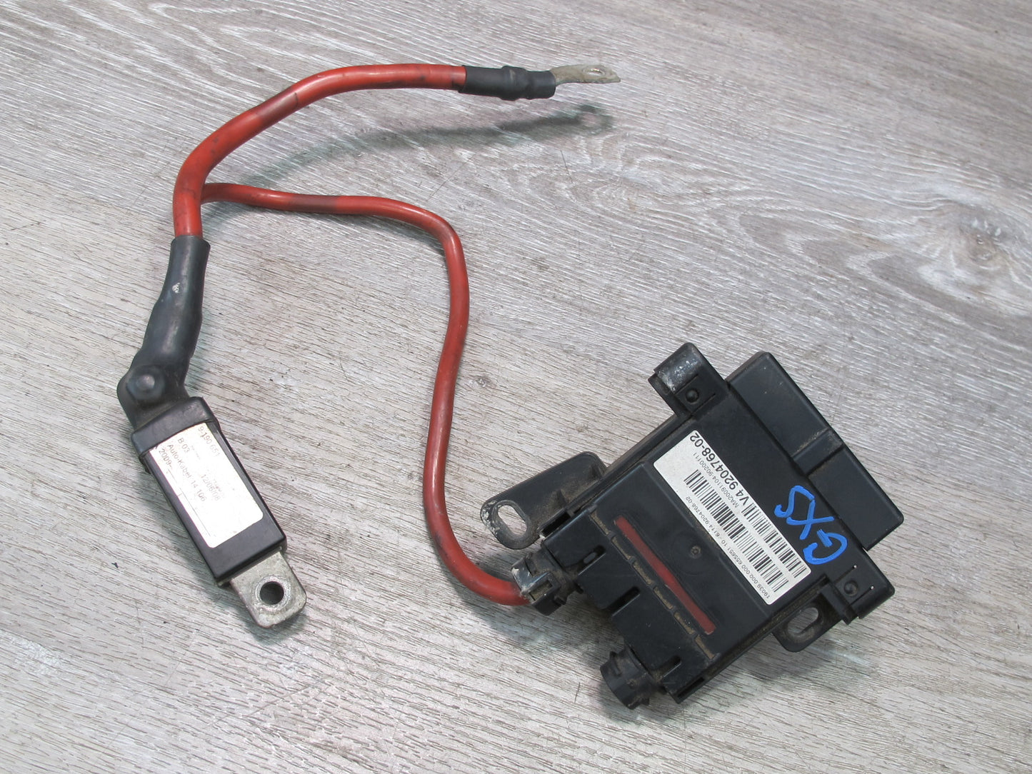 2010-2011 BMW E71 E72 X6 Hybrid Front B+ Distribution Point Battery Fuse 9204768
