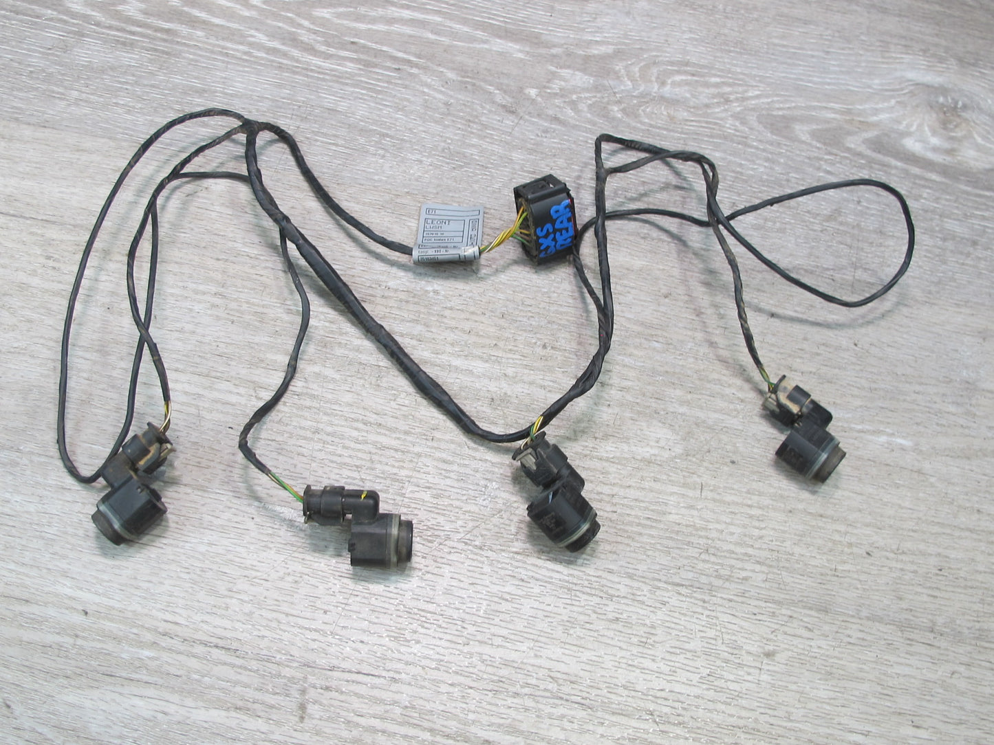 2008-2014 BMW E71 E72 X6 Rear PDC Park Distance Wire Harness W/ Sensor