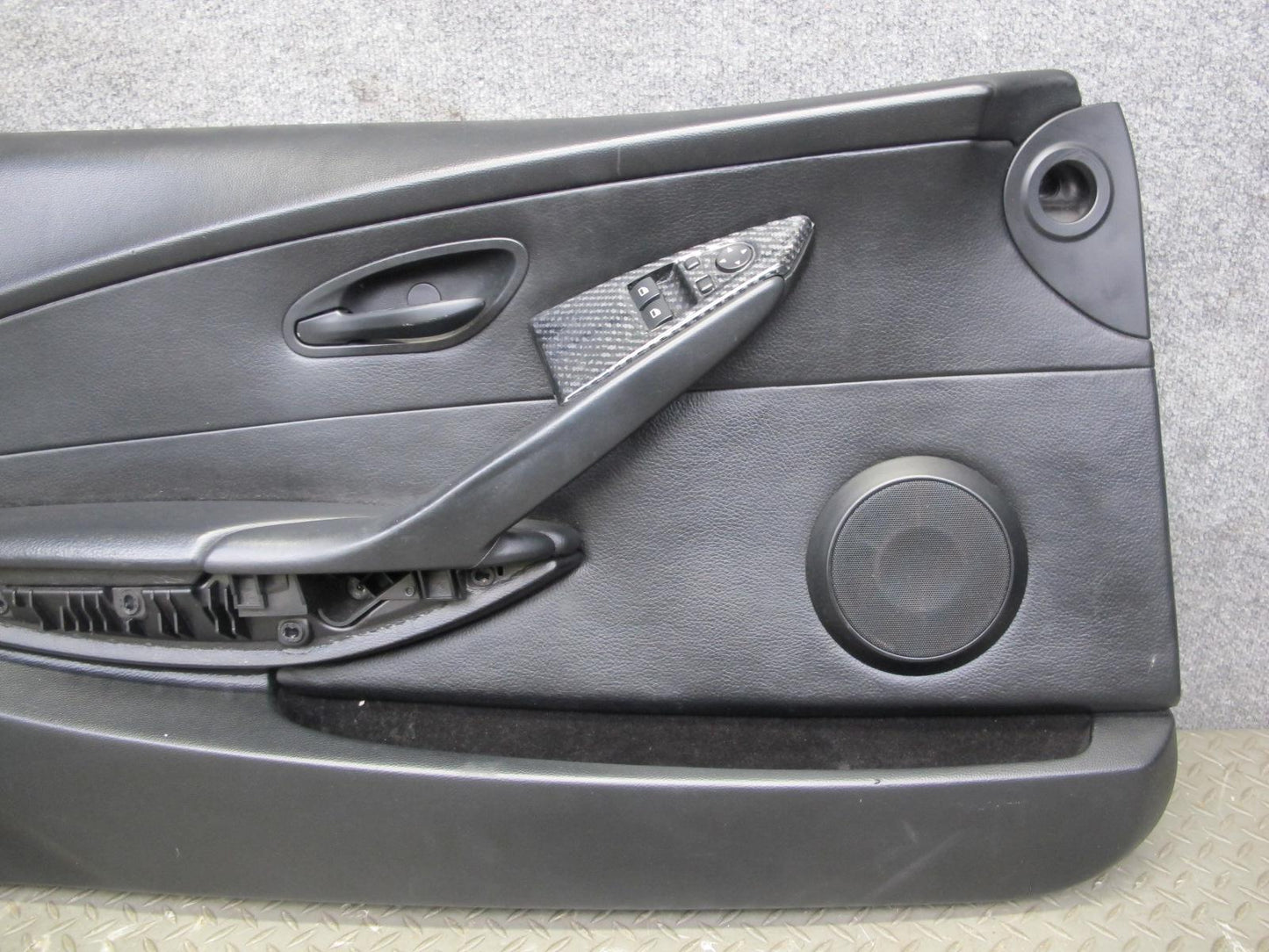 2006-2007 BMW E63 E64 M6 Left & Right Door Interior Trim Cover Panel Set of 2