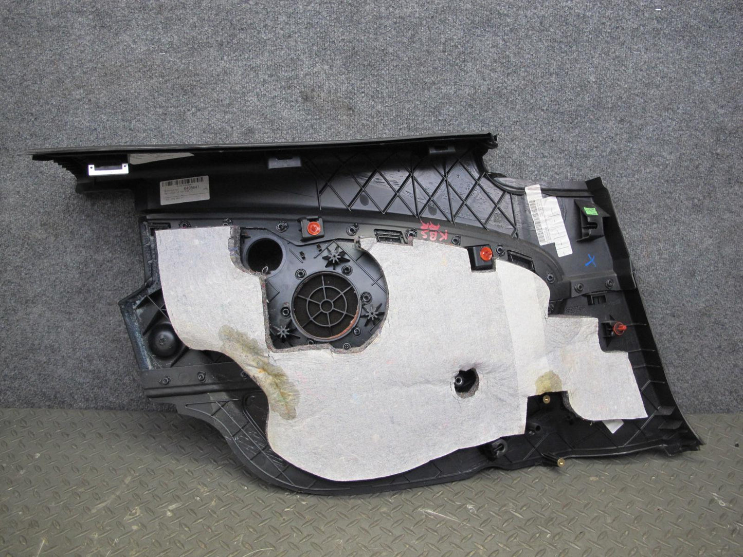 2006-2007 BMW E63 M6 Rear Left & Right Quarter Interior Trim Panel Set of 2