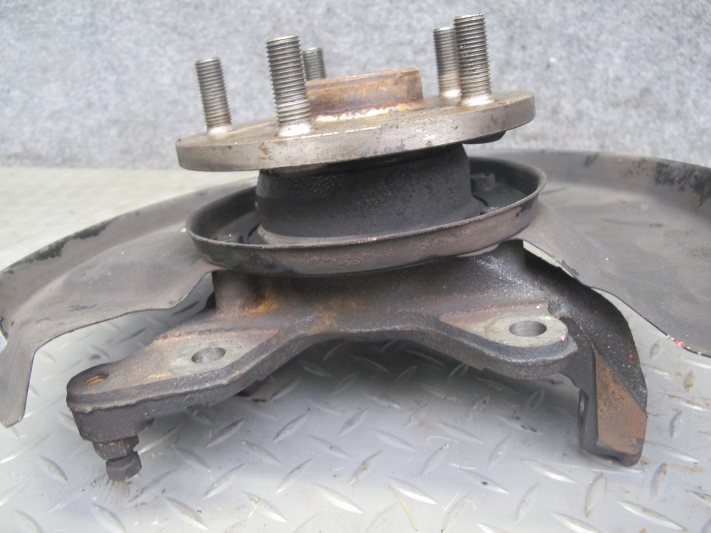 86-88 Toyota Supra MK3 Front Left Spindle Knuckle Wheel Hub Bearing 106K OEM
