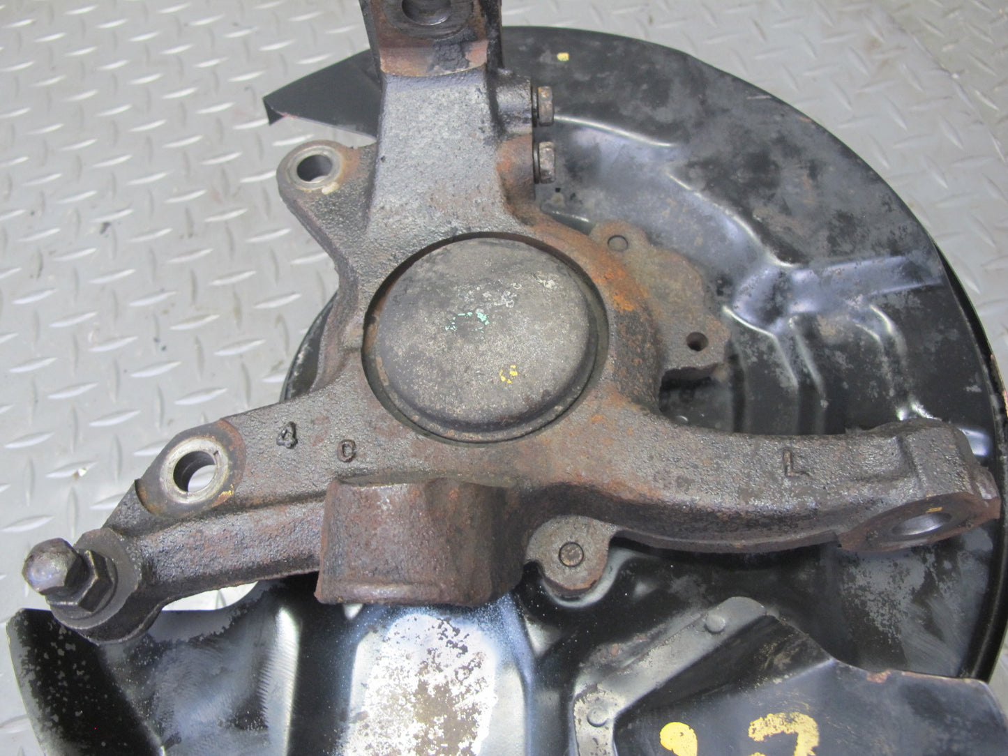 86-88 Toyota Supra MK3 Front Left Spindle Knuckle Wheel Hub Bearing 106K OEM