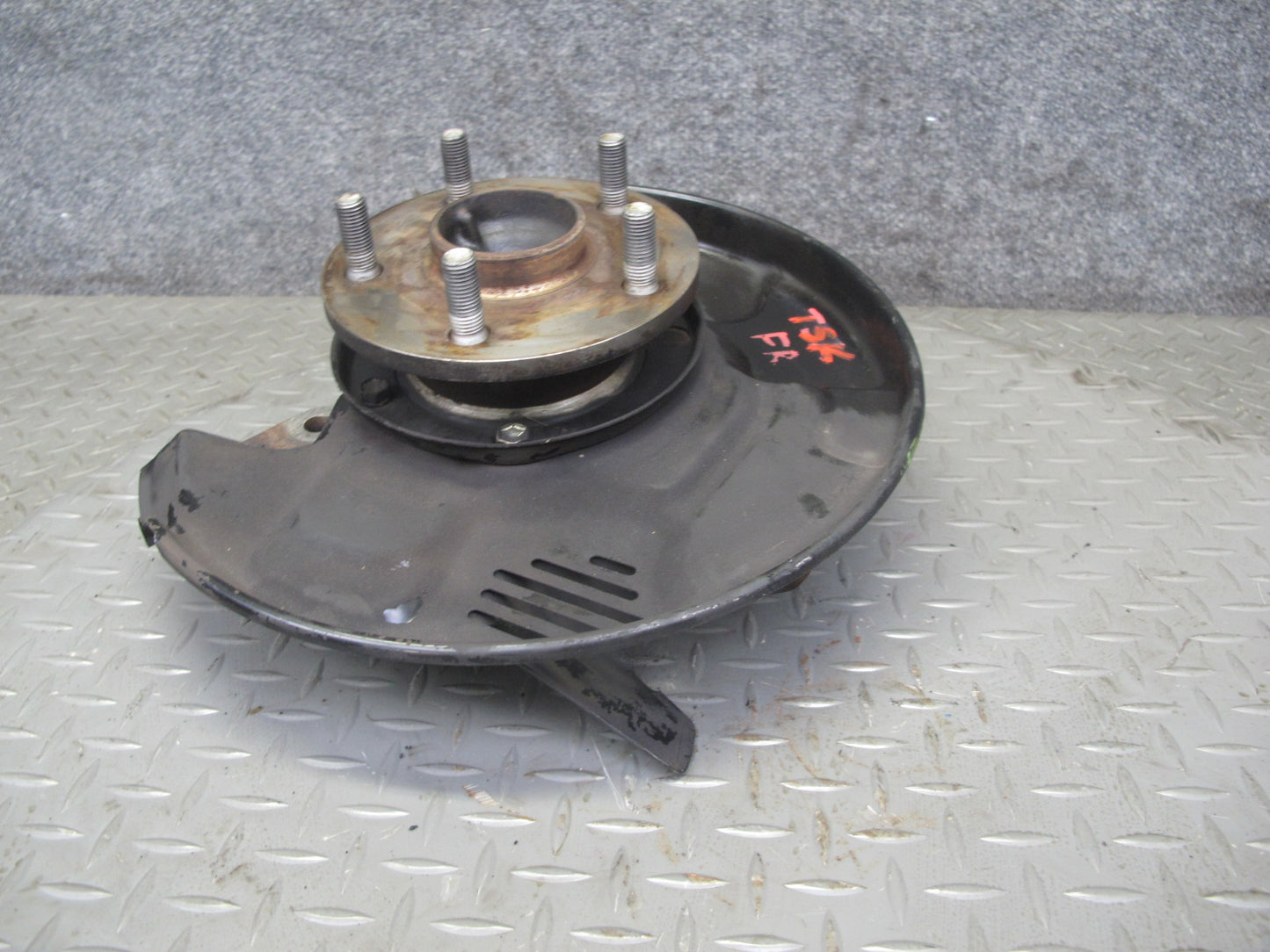 86-88 Toyota Supra MK3 Front Right Spindle Knuckle Wheel Hub Bearing 106K OEM