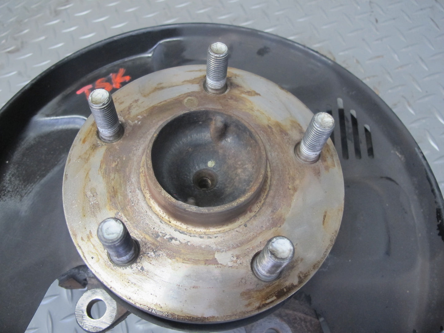 86-88 Toyota Supra MK3 Front Right Spindle Knuckle Wheel Hub Bearing 106K OEM