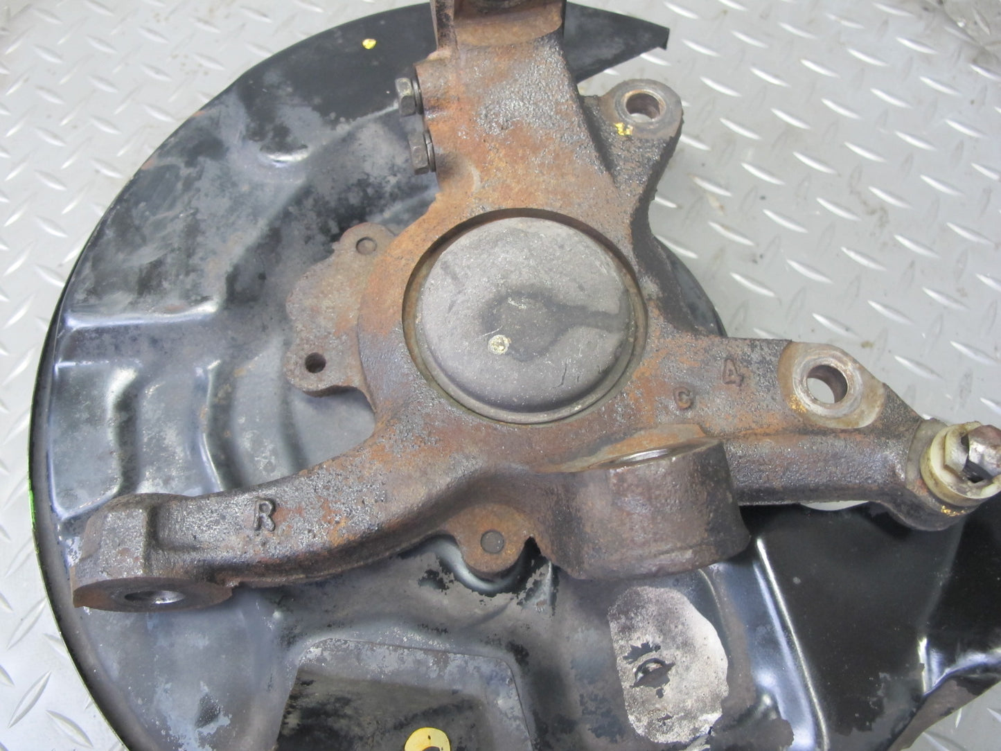 86-88 Toyota Supra MK3 Front Right Spindle Knuckle Wheel Hub Bearing 106K OEM