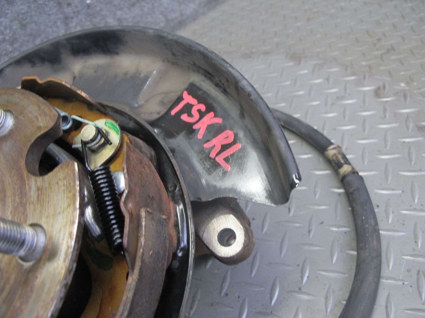 86-92 Toyota Supra MK3 Rear Left Spindle Knuckle Wheel Hub Bearing 106K OEM