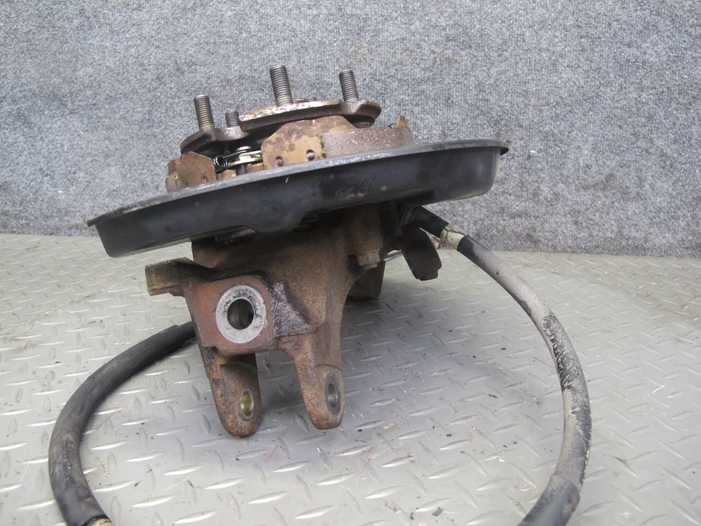 86-92 Toyota Supra MK3 Rear Left Spindle Knuckle Wheel Hub Bearing 106K OEM