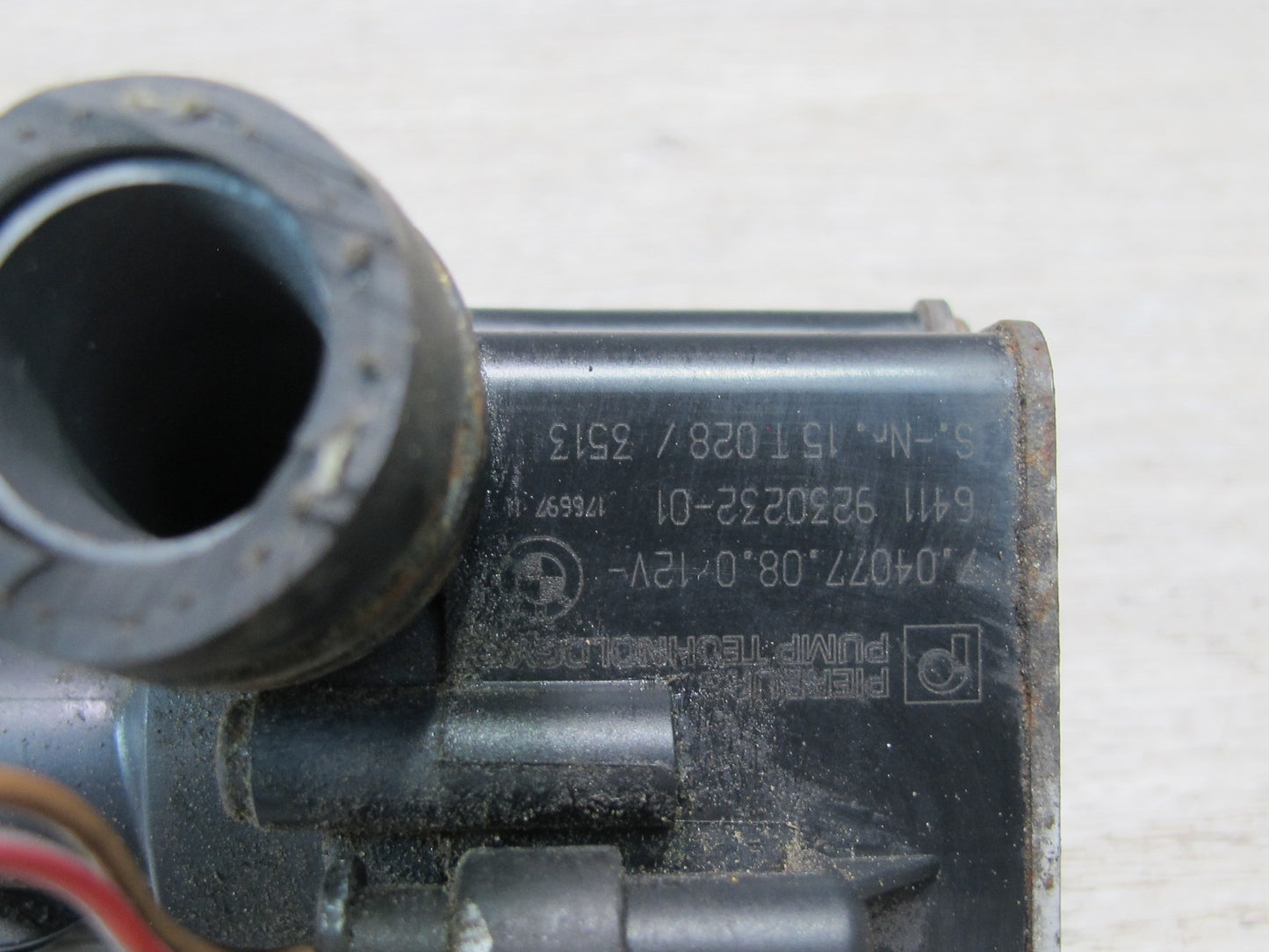 2008-2014 BMW E71 E72 X6 N63 Engine Additional Auxiliary Electric Water Pump