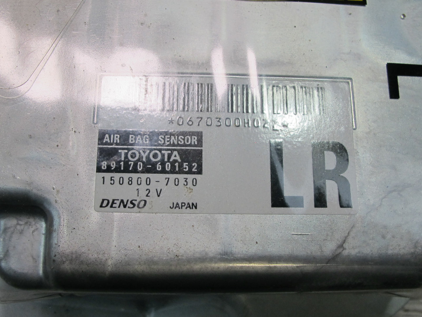 03-05 LEXUS LX470 SRS AIRBAG CONTROL MODULE UNIT 89170-60152 OEM