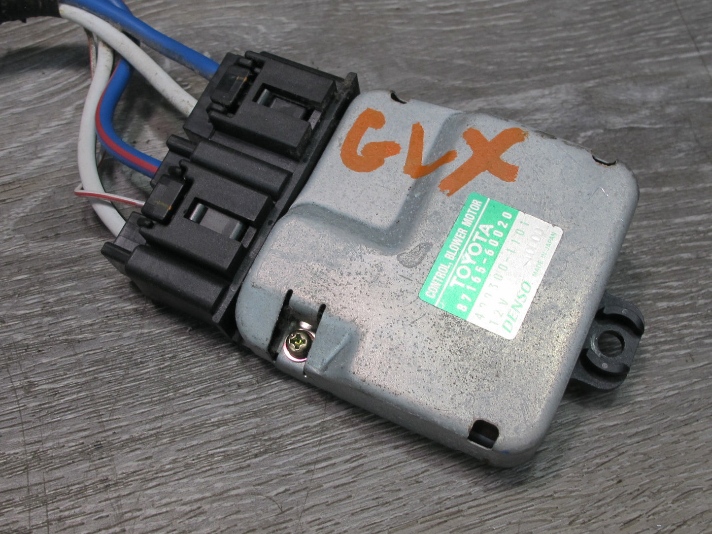 1998-2007 Lexus J100 LX470 Fan Heater Hvac Blower Motor Control Module Unit Set
