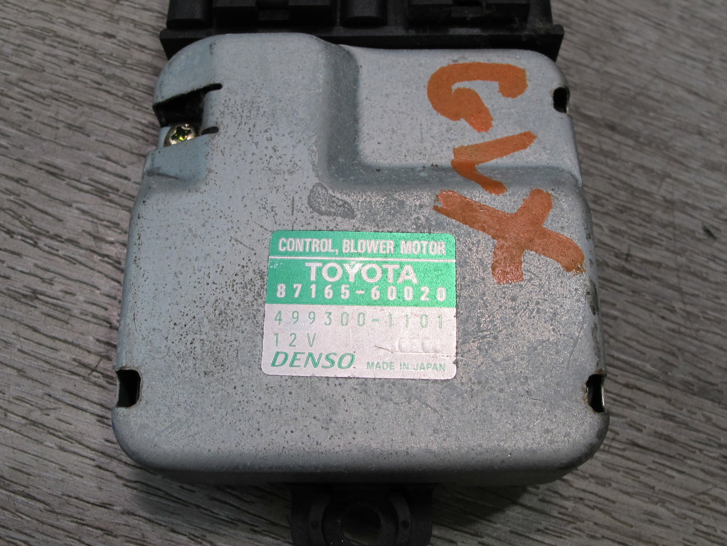 1998-2007 Lexus J100 LX470 Fan Heater Hvac Blower Motor Control Module Unit Set