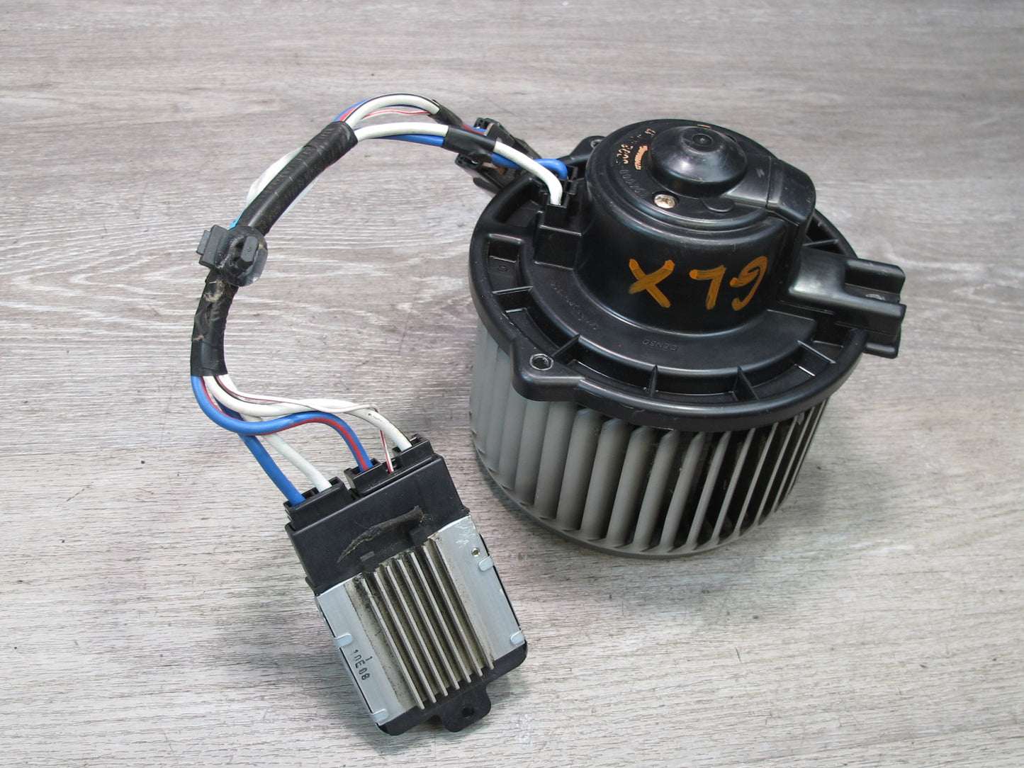 1998-2007 Lexus J100 LX470 Fan Heater Hvac Blower Motor Control Module Unit Set