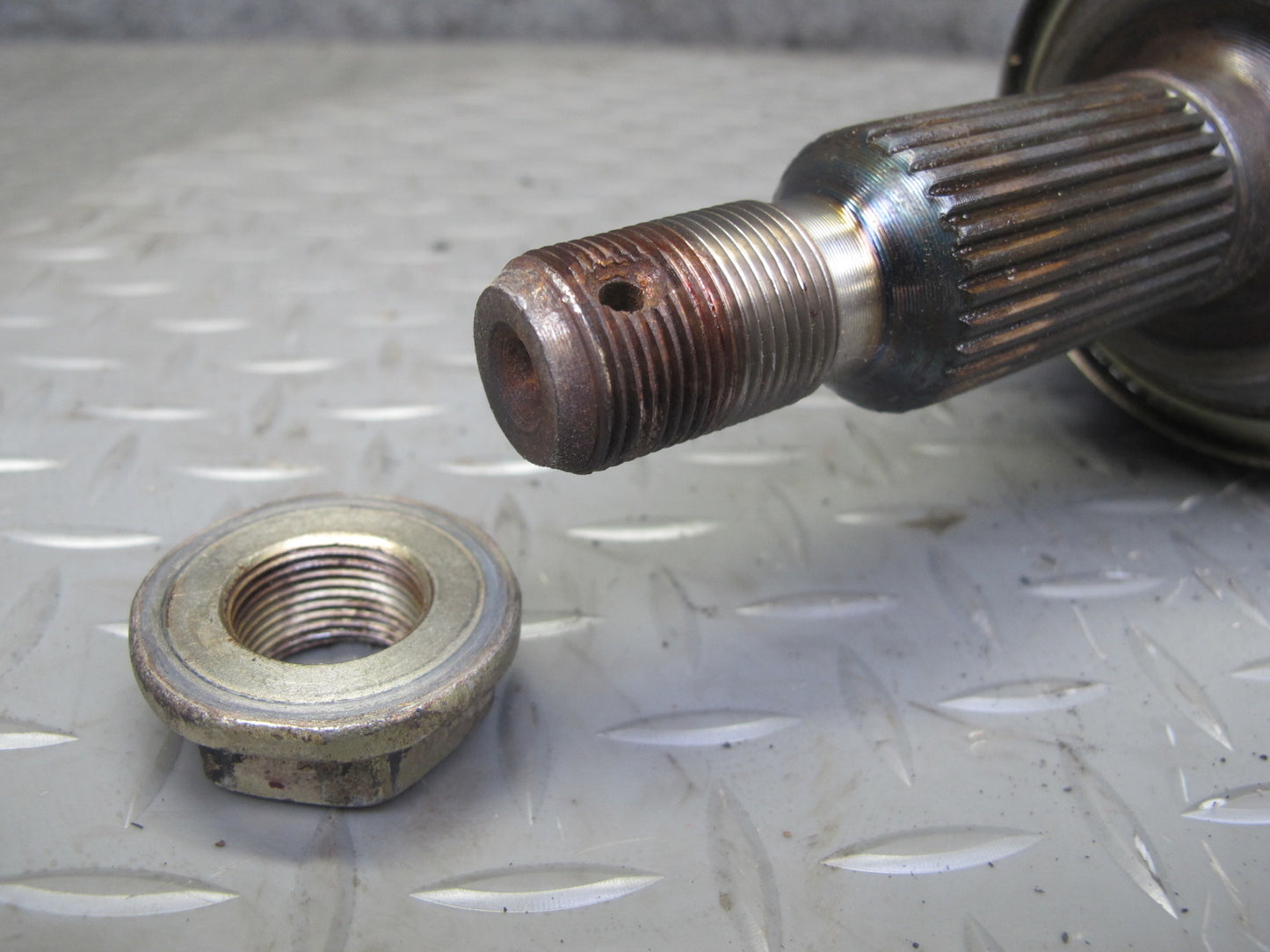 86-92 Toyota Supra MK3 NON Turbo Rear Left Suspension Axle Shaft 106K Miles OEM