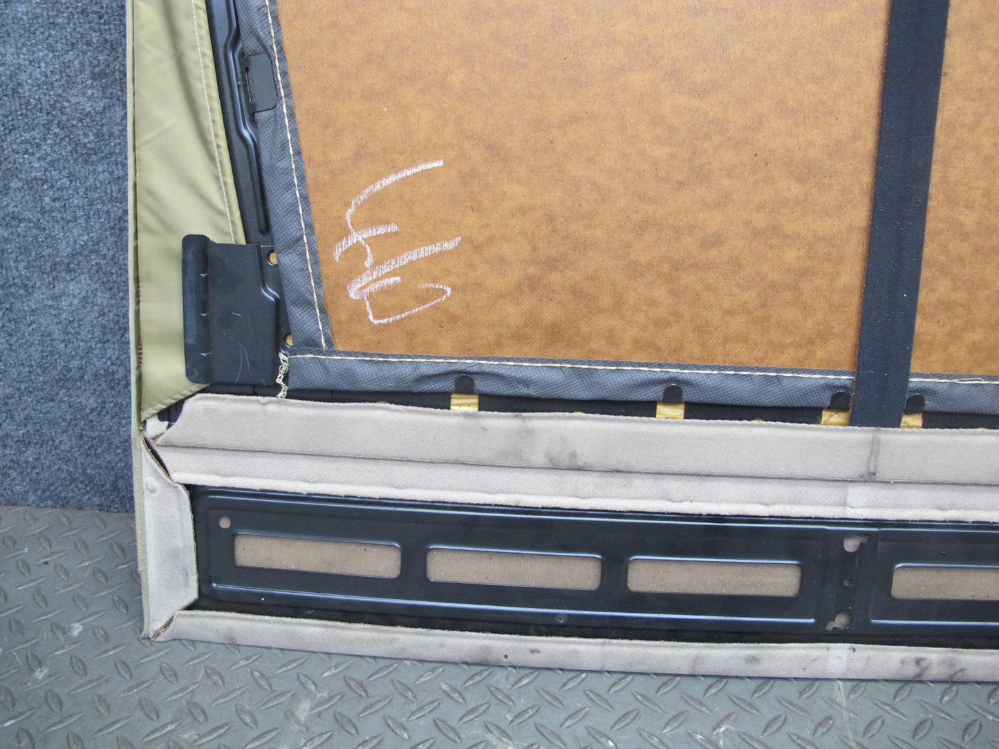 94-99 Mercedes W140 S-class Sedan Interior Roof Sunroof Trim Cover Panel OEM
