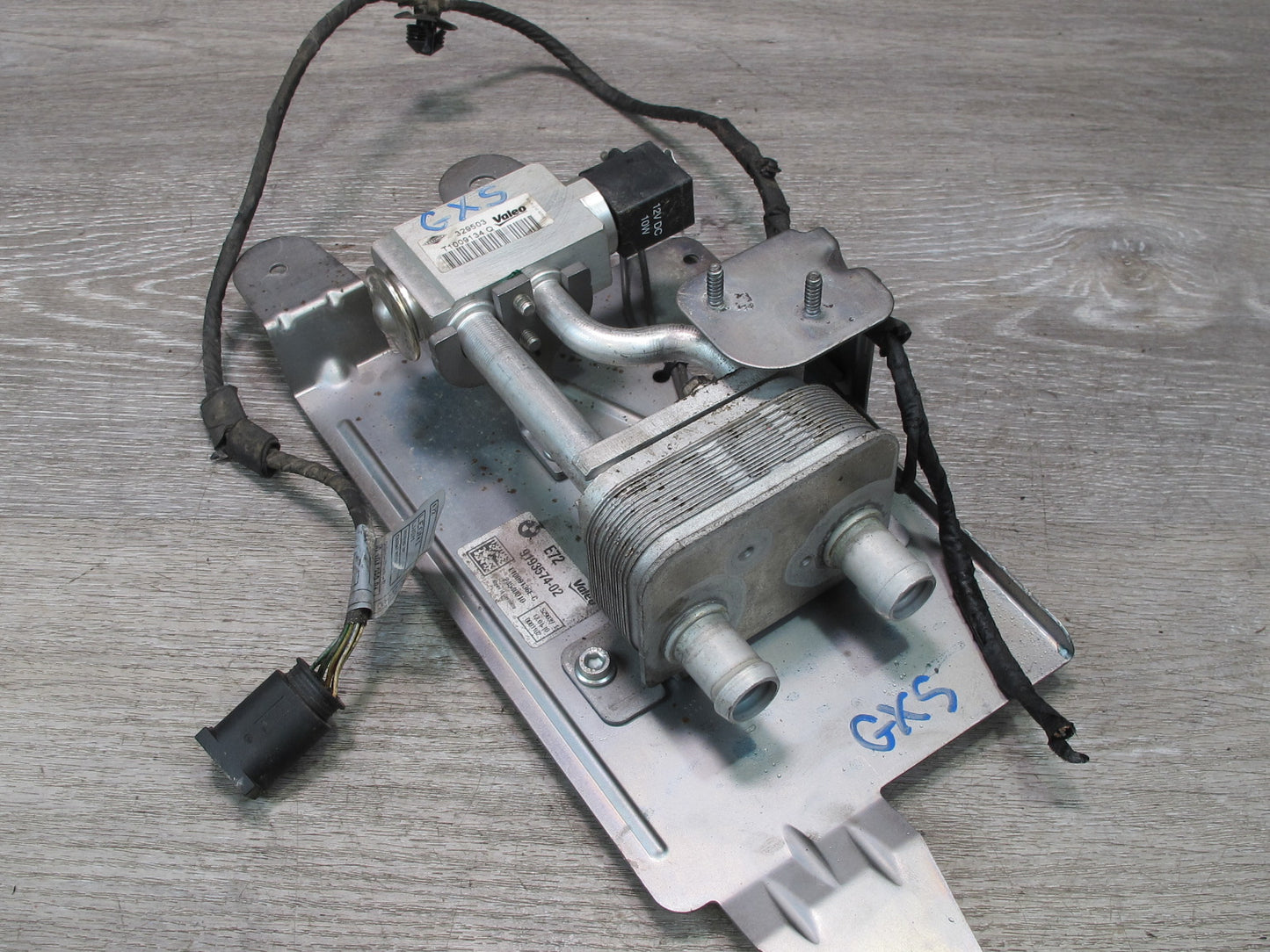 2010-2011 BMW E72 X6 Hybrid Battery Cooling Heat Exchanger 9193574