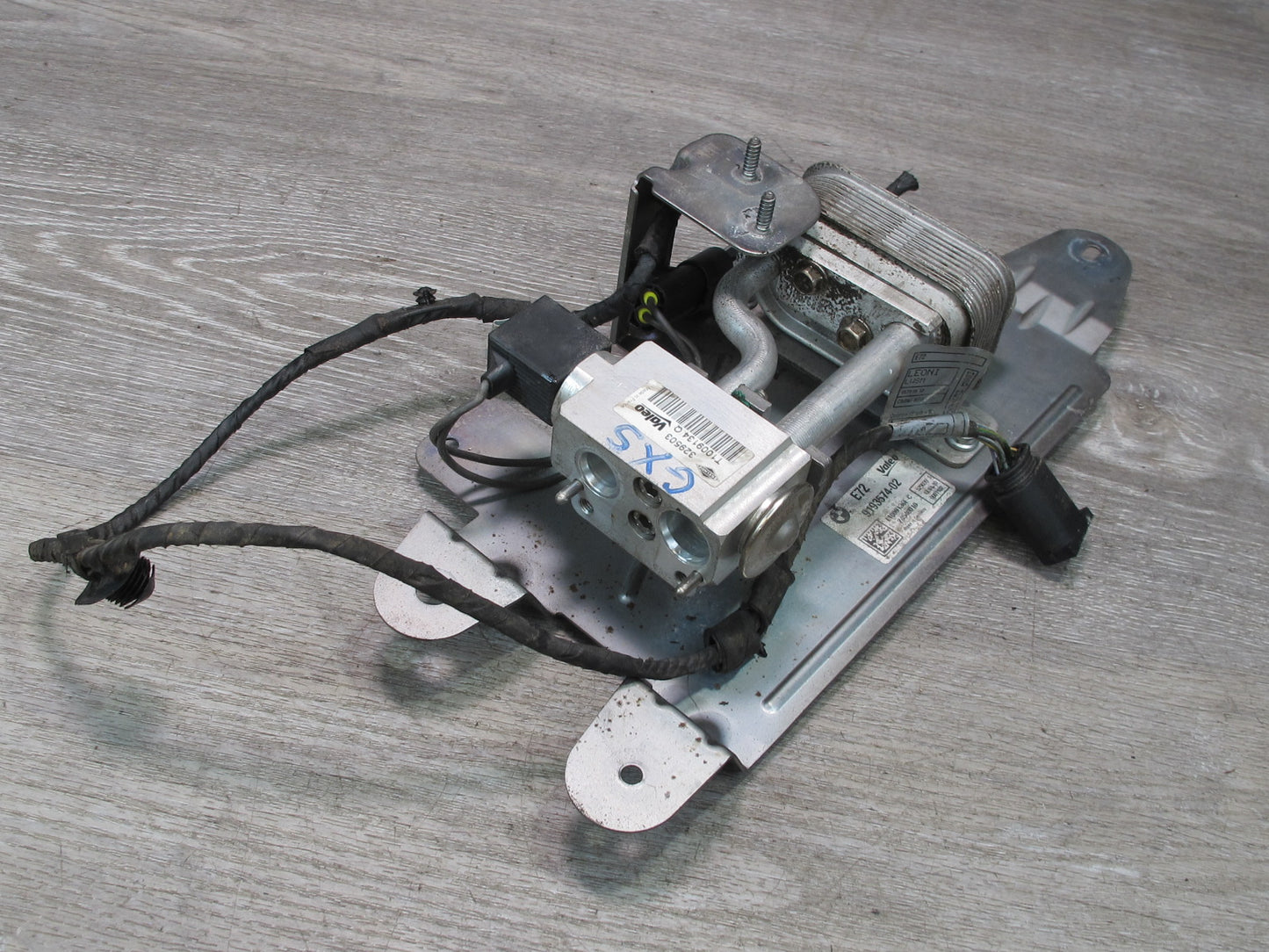 2010-2011 BMW E72 X6 Hybrid Battery Cooling Heat Exchanger 9193574