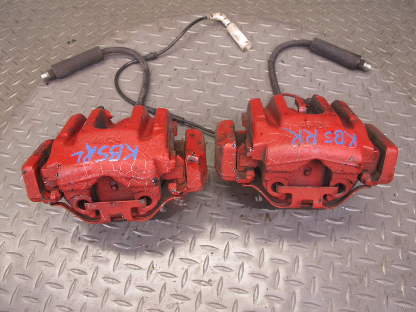 2006-2010 BMW E63 E64 M6 Set of 2 Rear Left & Right Brake Caliper