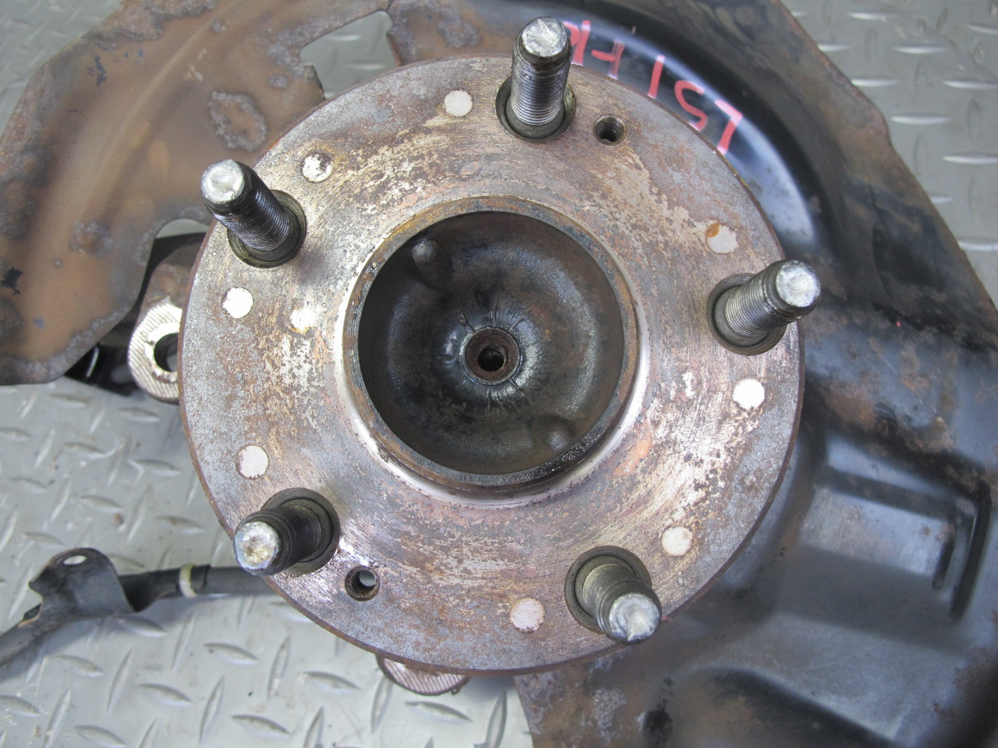 95-97 Lexus UCF20L LS400 RWD Front Right Spindle Knuckle Wheel Hub Bearing OEM
