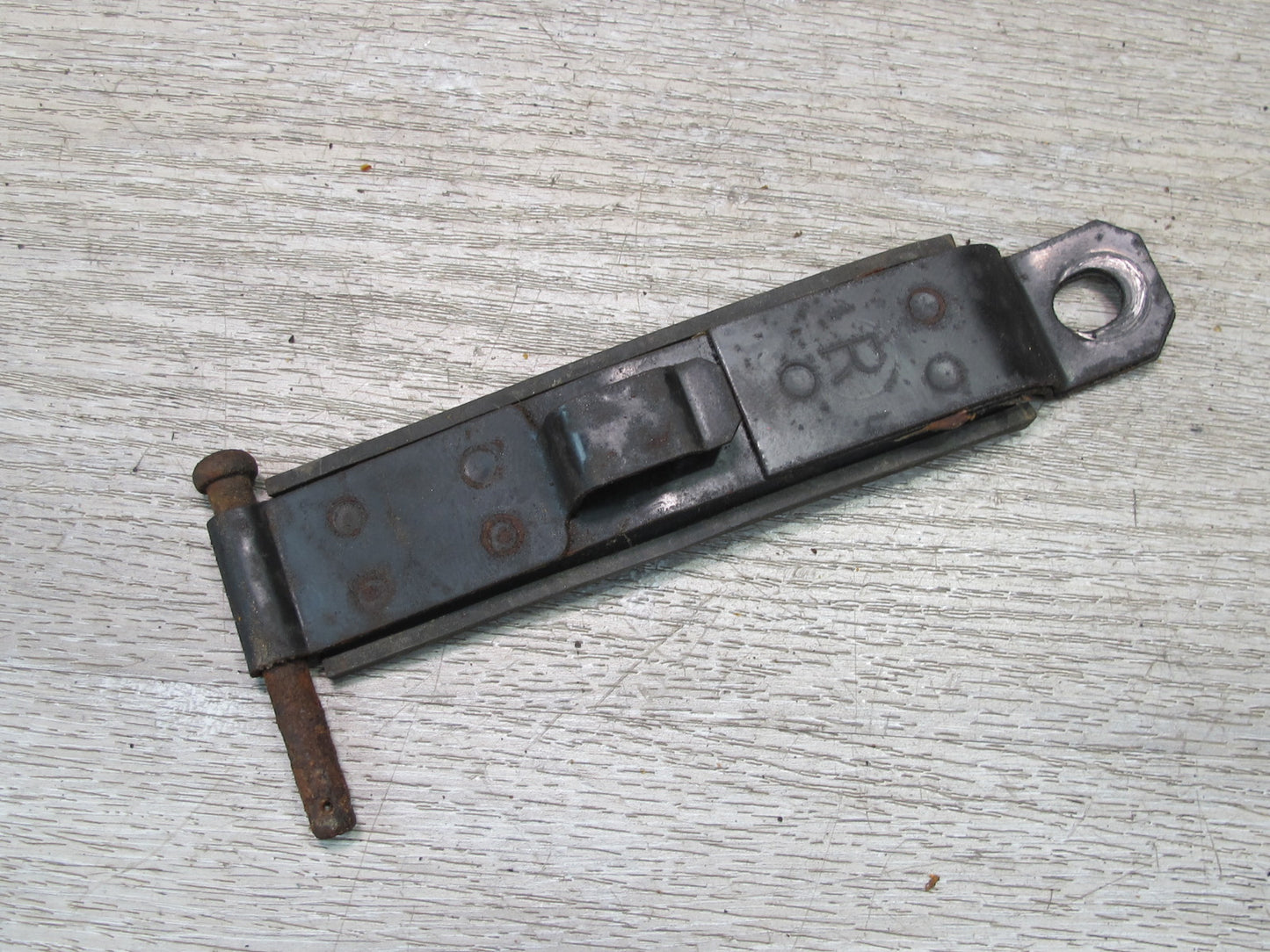 85-89 Toyota MR2 AW15 Fuel Gas Tank Bracket Mount Strap Set OEM