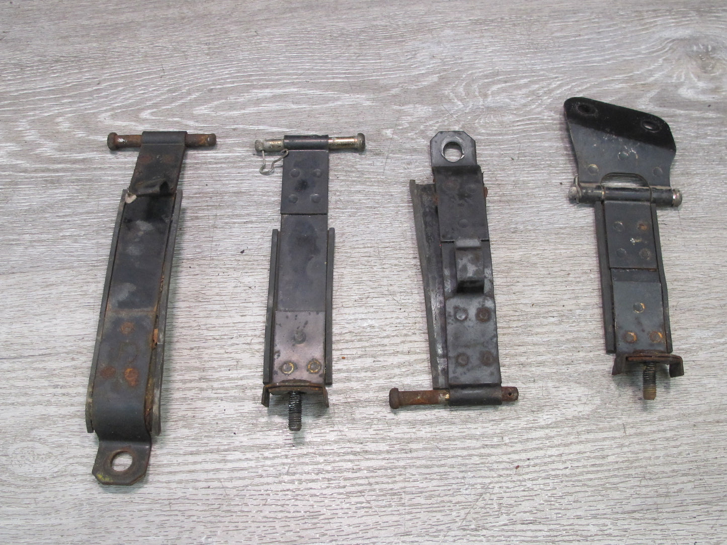 85-89 Toyota MR2 AW15 Fuel Gas Tank Bracket Mount Strap Set OEM