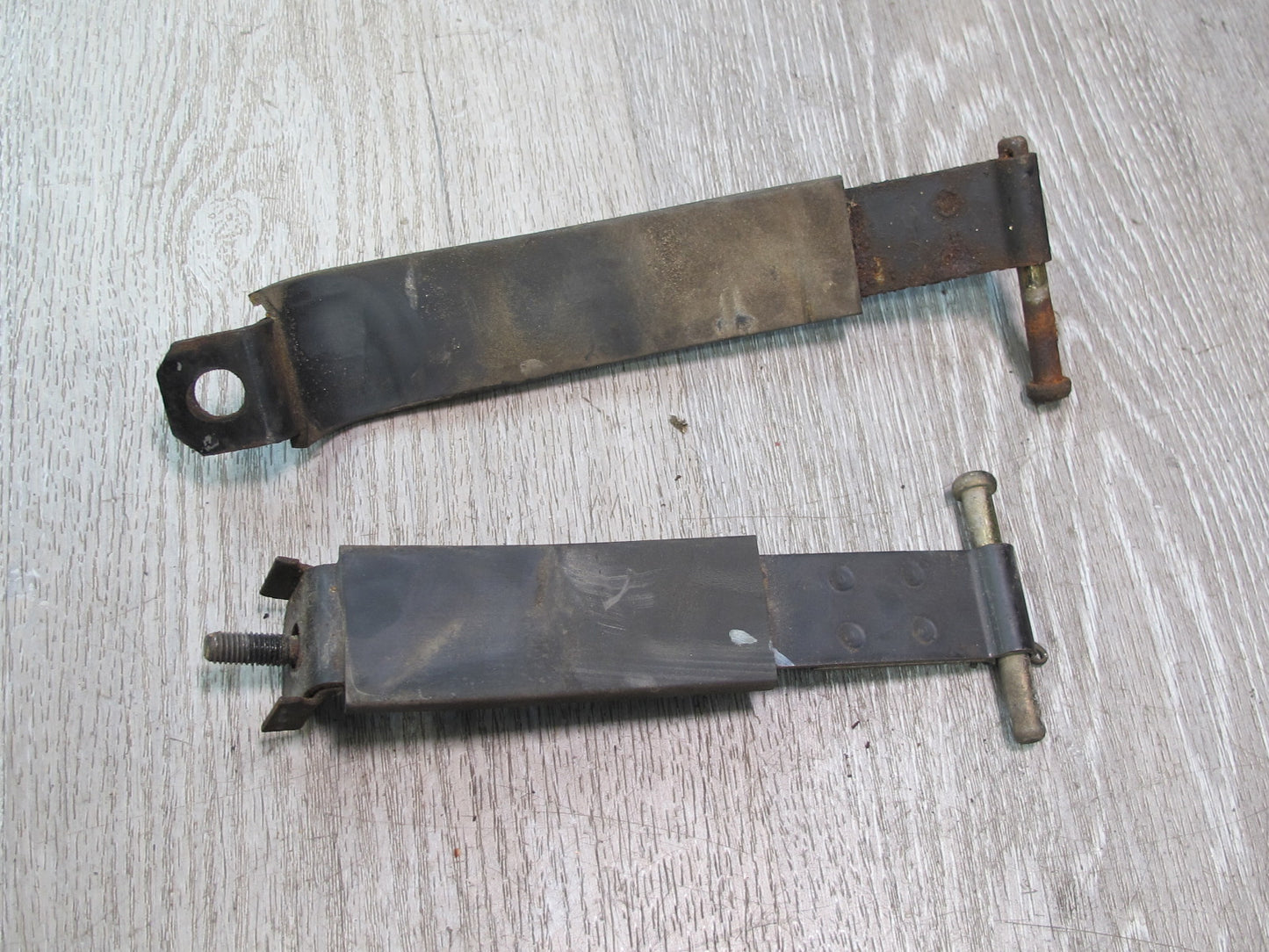 85-89 Toyota MR2 AW15 Fuel Gas Tank Bracket Mount Strap Set OEM