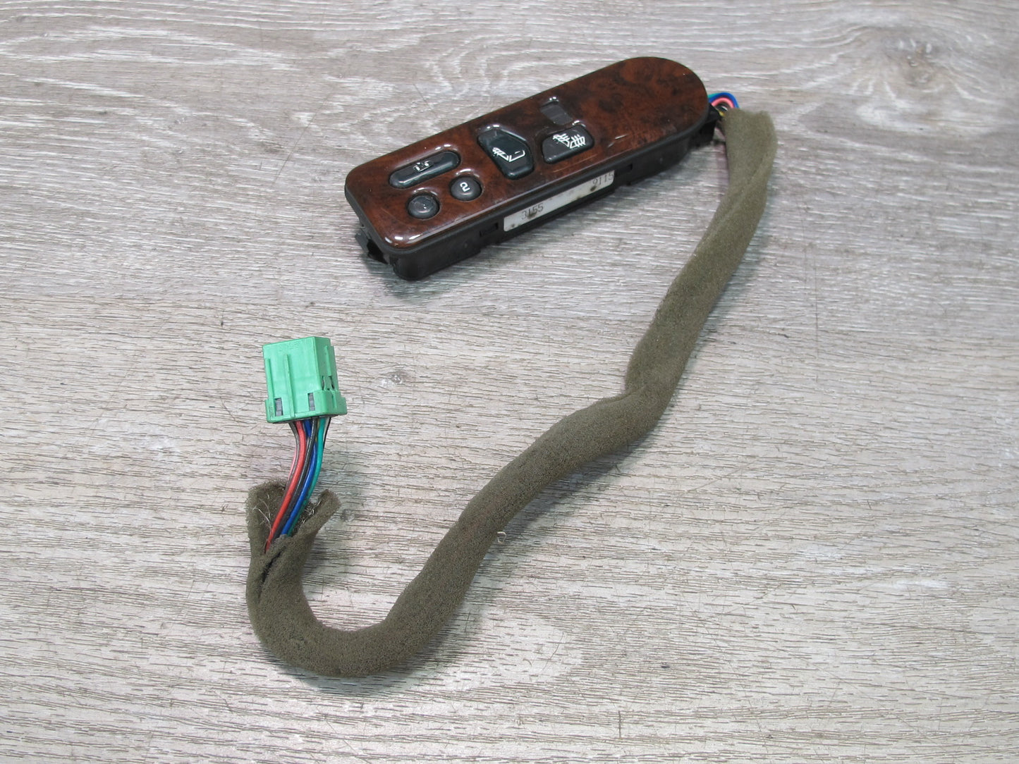 2003-2004 Hummer H2 Front Left Driver Side Door Seat Memory Heat Heater Switch