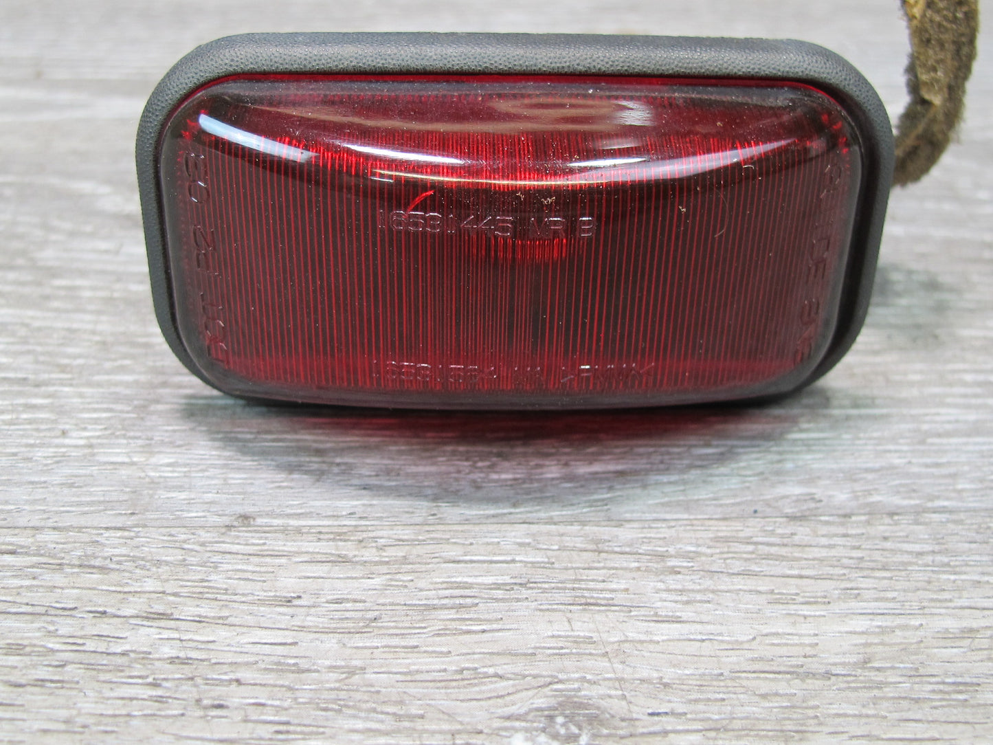 2003-2009 Hummer H2 Rear Roof Clearance Marker Light Lamp RED Set of 3