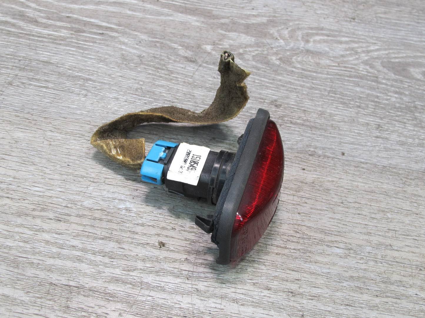 2003-2009 Hummer H2 Rear Roof Clearance Marker Light Lamp RED Set of 3