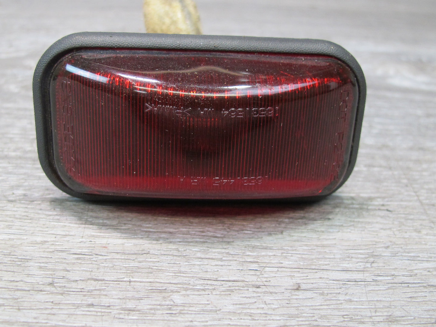 2003-2009 Hummer H2 Rear Roof Clearance Marker Light Lamp RED Set of 3