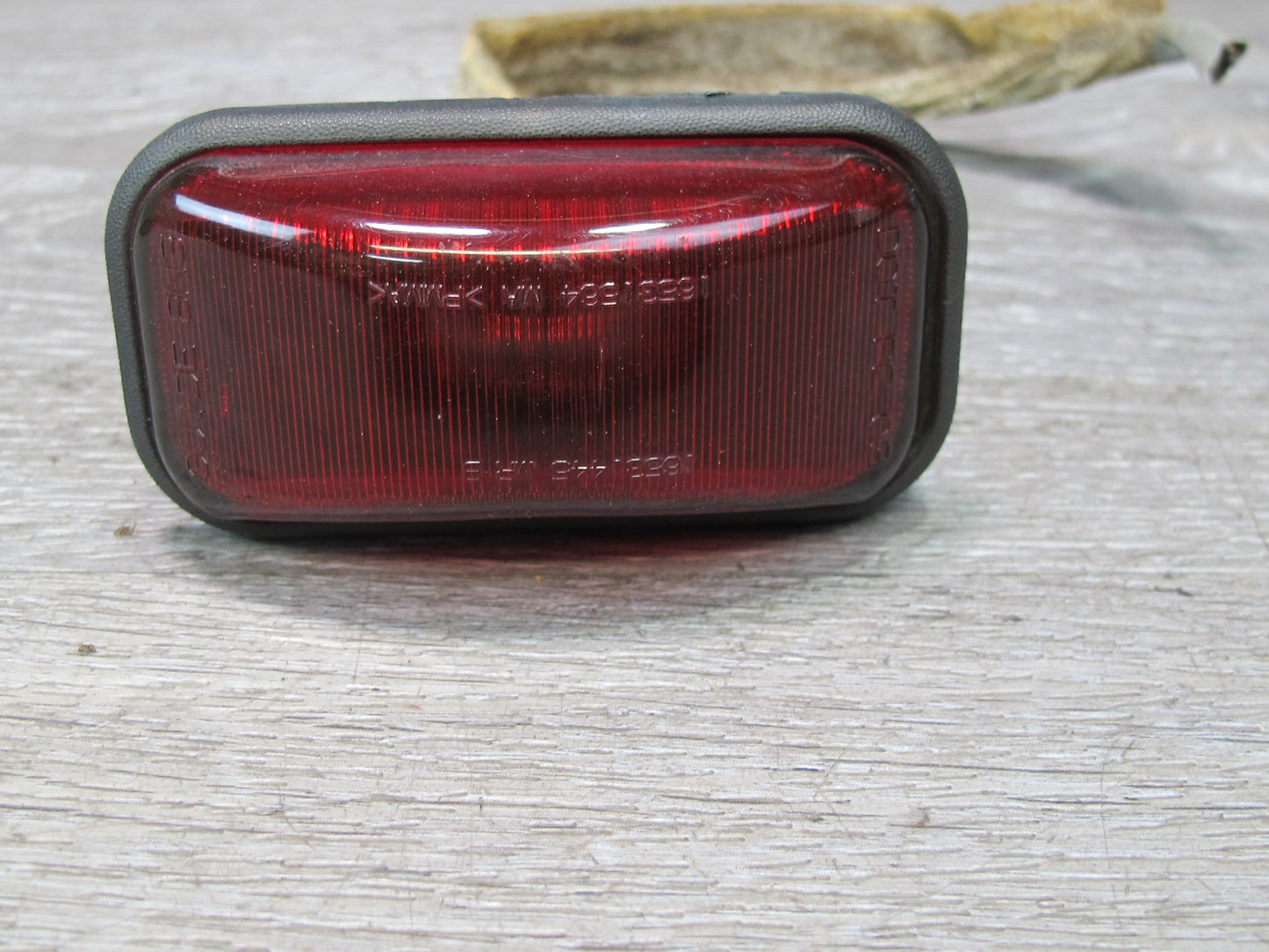 2003-2009 Hummer H2 Rear Roof Clearance Marker Light Lamp RED Set of 3