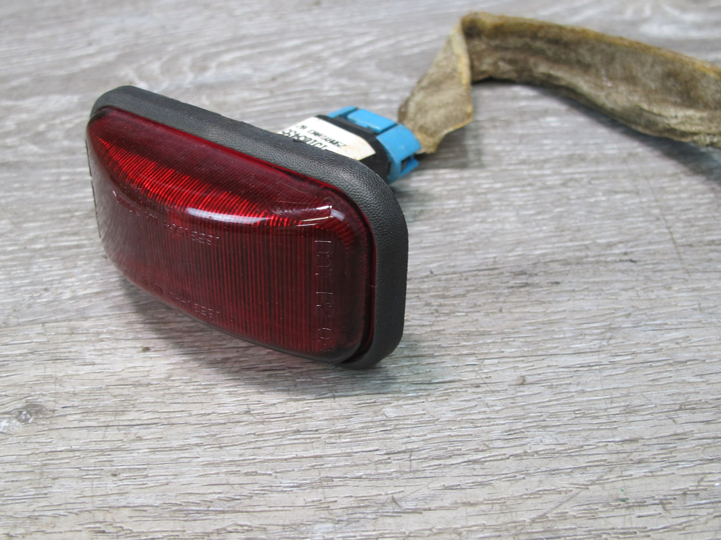 2003-2009 Hummer H2 Rear Roof Clearance Marker Light Lamp RED Set of 3