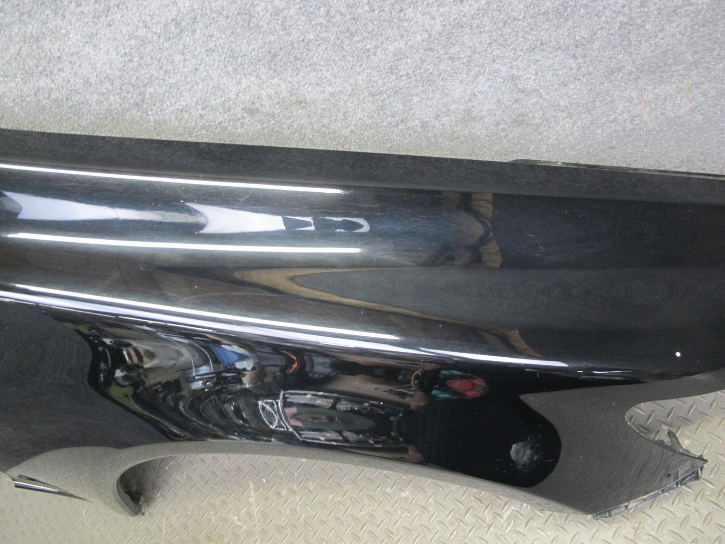 07-12 Lexus UVF46L LS600h LS460 Front Right Fender Shell Panel Obsidian OEM