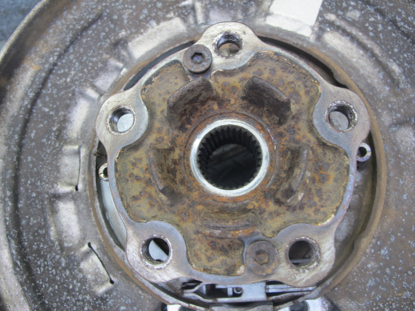2015-2017 BMW F82 M4 Rear Left Spindle Knuckle Wheel Hub Bearing