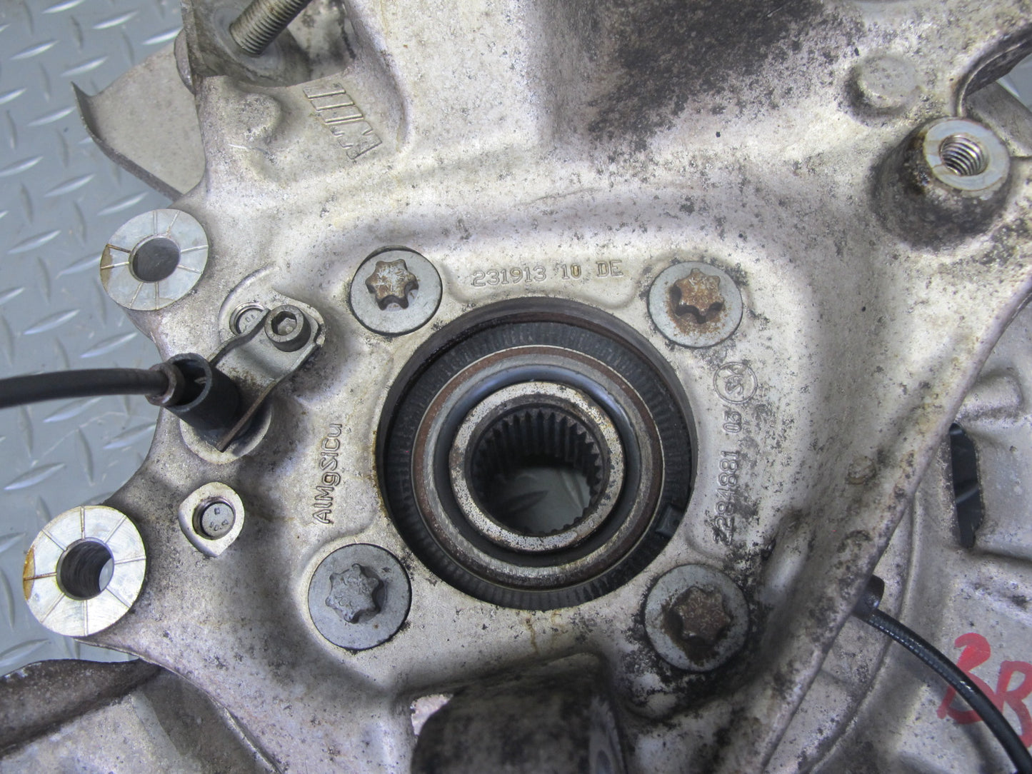 2015-2017 BMW F82 M4 Rear Left Spindle Knuckle Wheel Hub Bearing