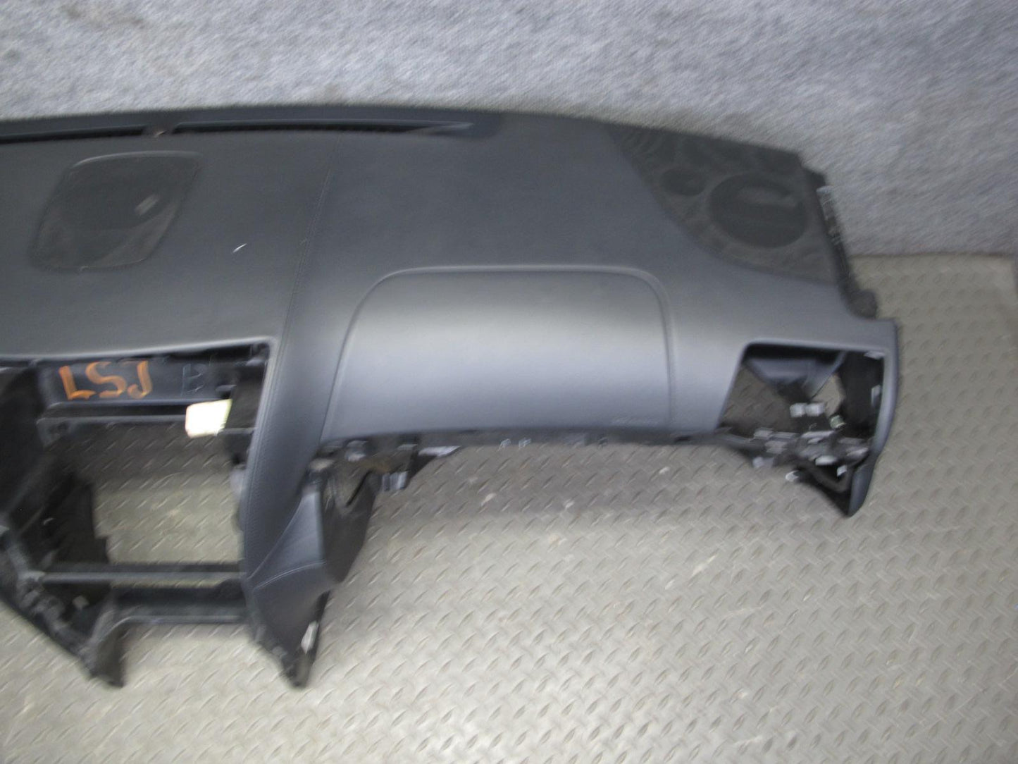 08-12 Lexus LS600hL Leather Dashboard Dash Instrument Panel Trim Black OEM