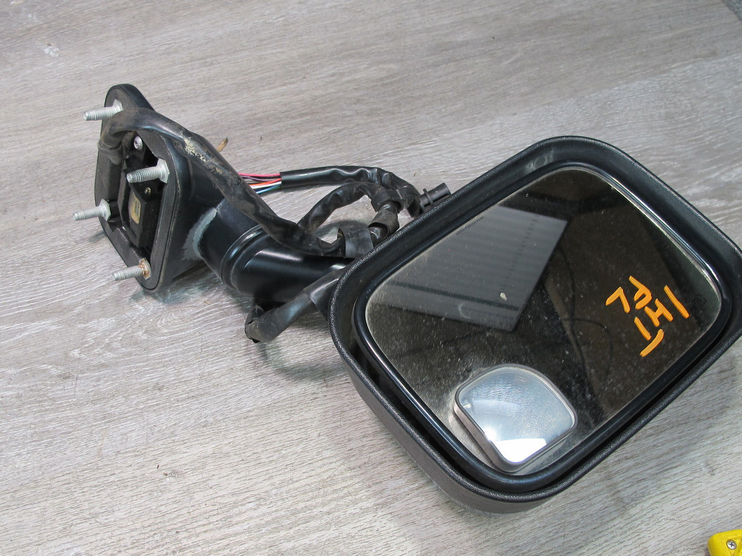 2003-2007 Hummer H2 Front Left Side Heated Power Exterior Door Mirror Chrome