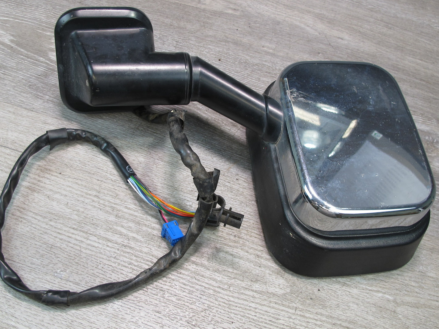 2003-2007 Hummer H2 Front Left Side Heated Power Exterior Door Mirror Chrome