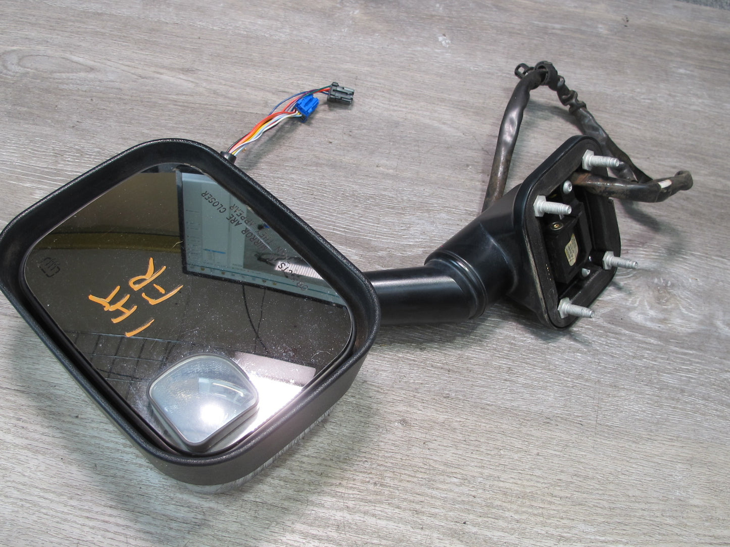2003-2007 Hummer H2 Front Right Side Heated Power Exterior Door Mirror Chrome