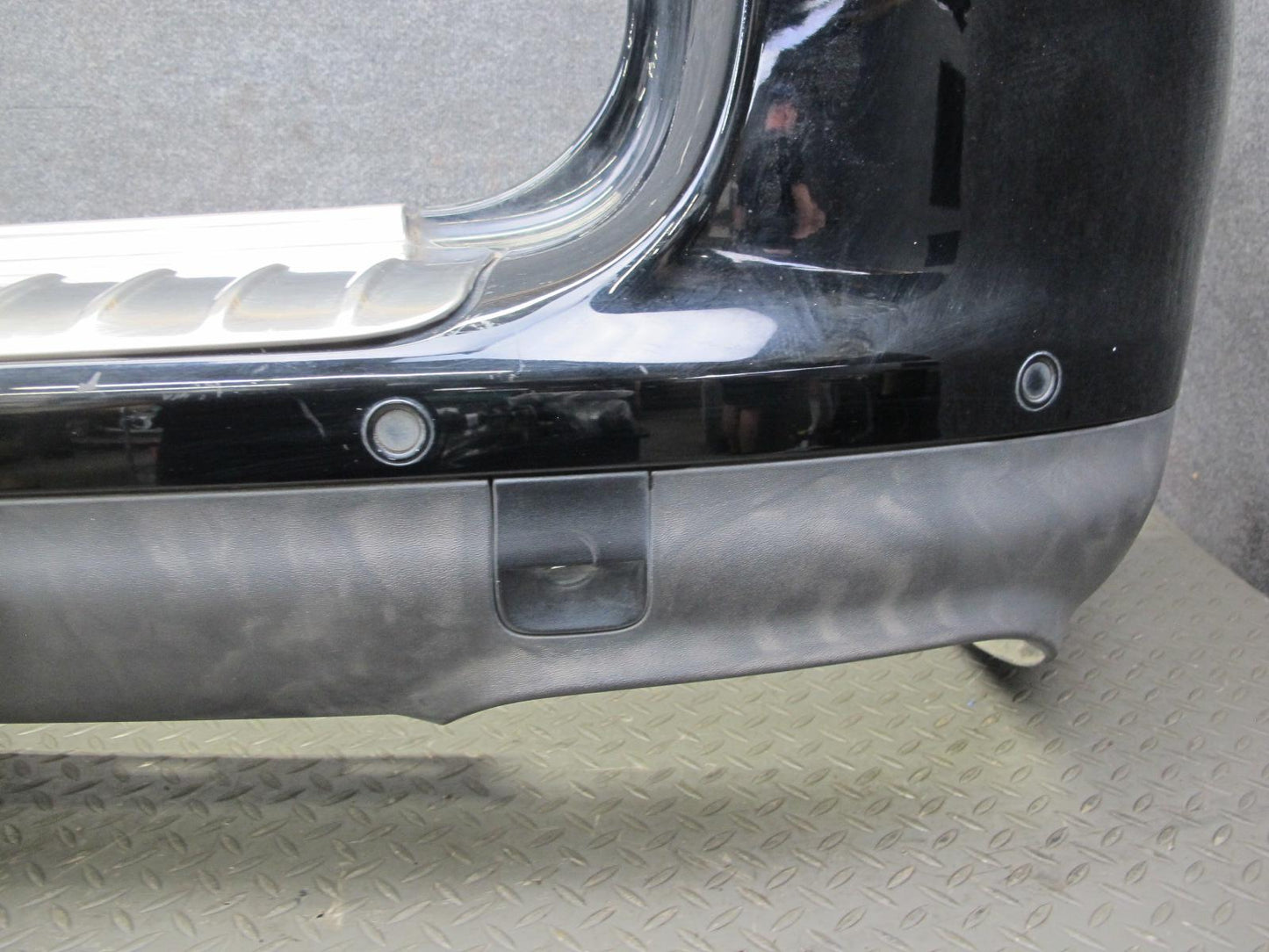 2003-2006 Porsche Cayenne 955 Turbo Rear Bumper Cover w PDC Sensors