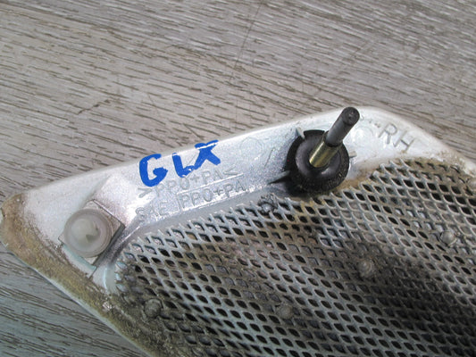 1998-2007 Lexus UZJ100L LX470 Rear Left Right Quarter Vent Trim Grille White Set