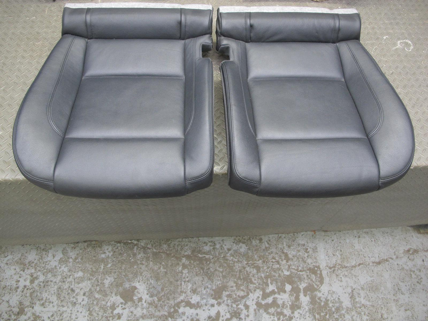 2011-2014 BMW E71 E72 X6 X6M Front & Rear Comfort Heated Leather Seat Black Set