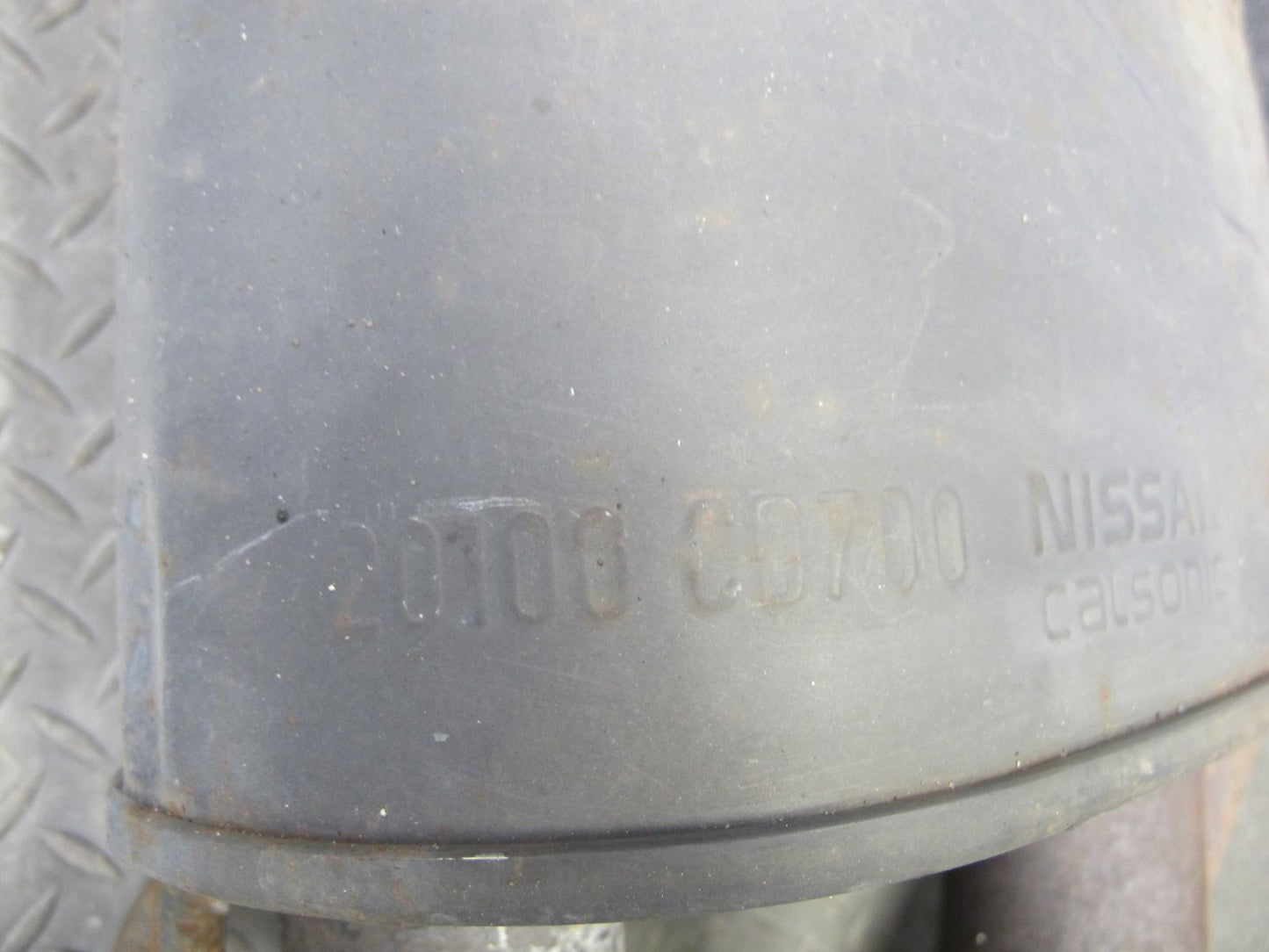 07-09 Nissan 350Z Z33 Convertible VQ35HR Rear Exhaust Muffler 20100-CD700 OEM